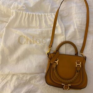 Chloe Mini Marcie Crossbody - Tan